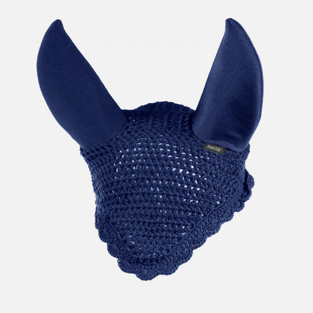 Horze Supreme Silent Ear Net - Peacoat Dark Blue