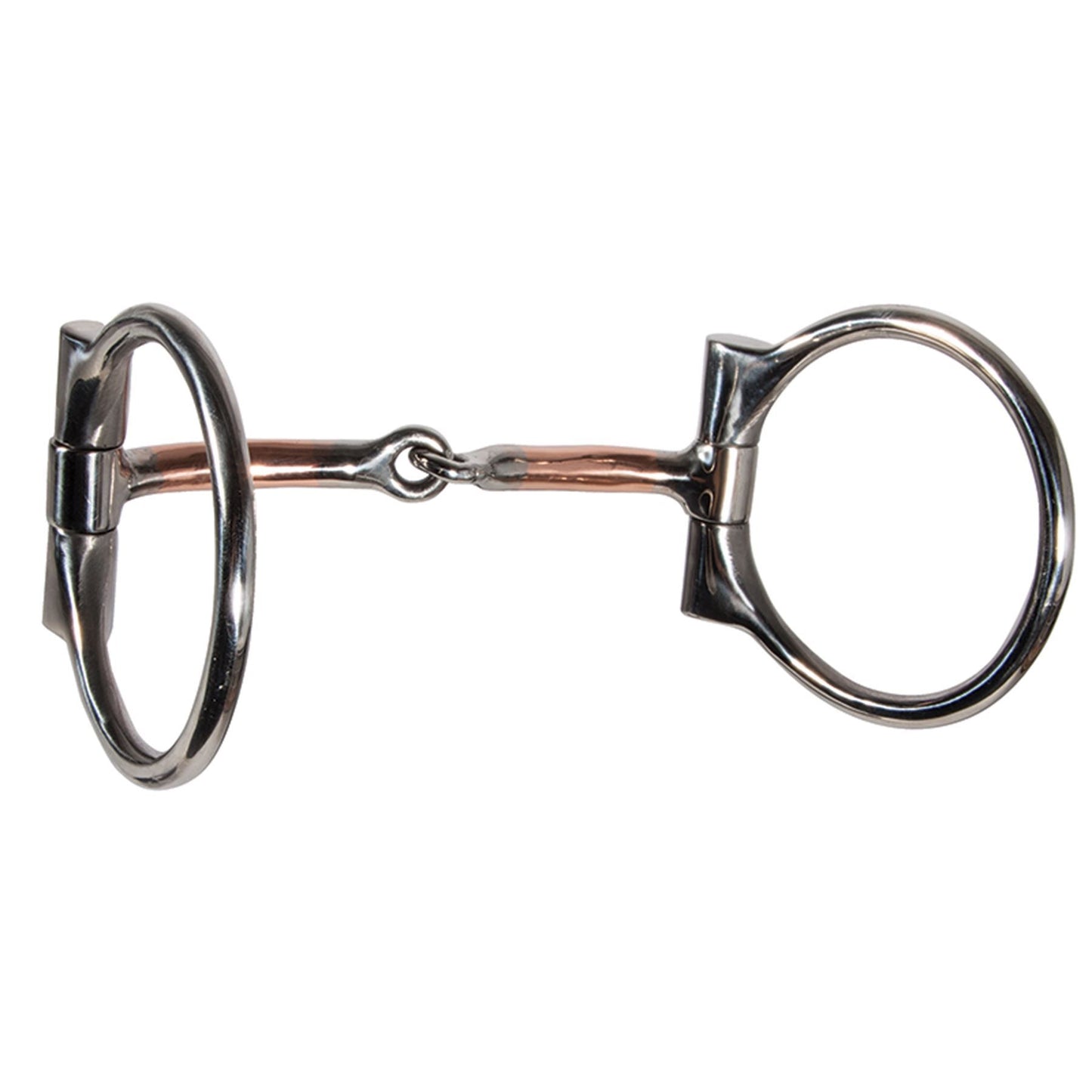 FES® Copper D Ring Snaffle Bit - 5"