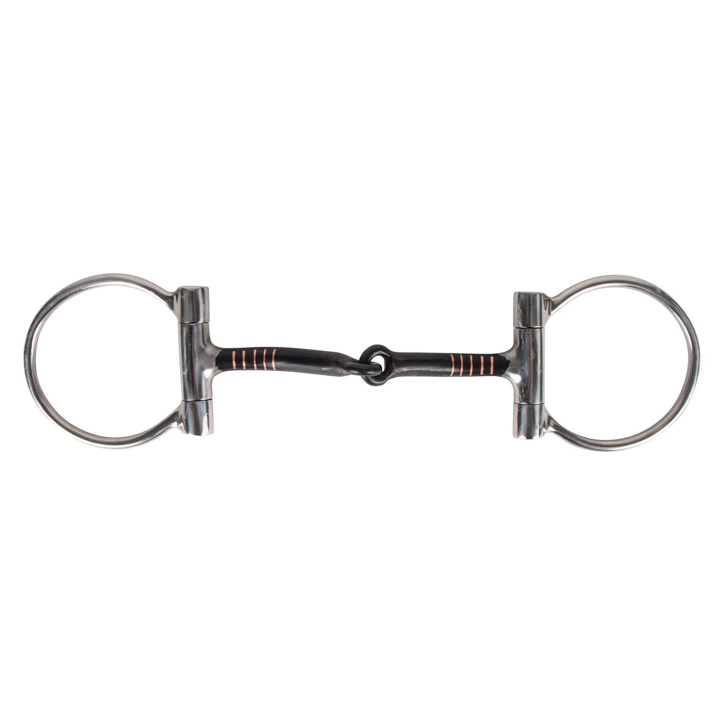FES® Sweet Iron Offset Loose Ring Snaffle Bit - 5"