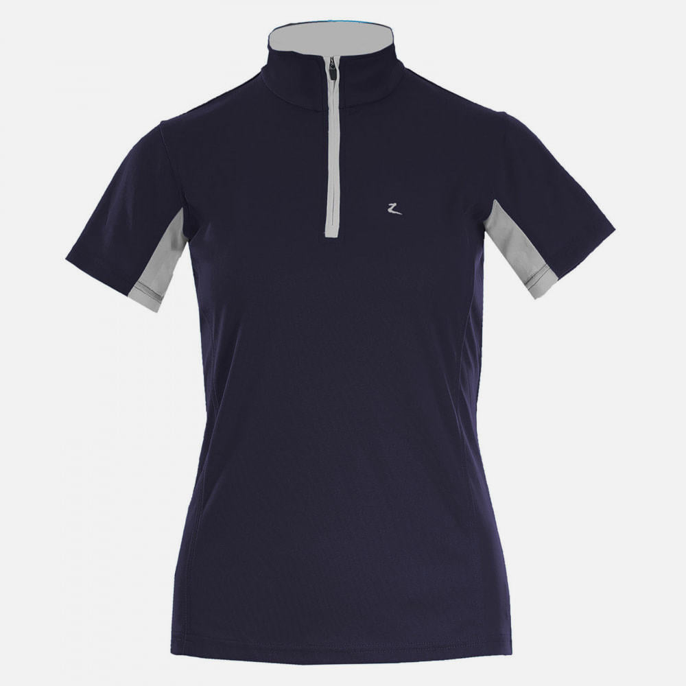 Horze Trista Short Sleeve Sun Shirt - Grape Juice Purple