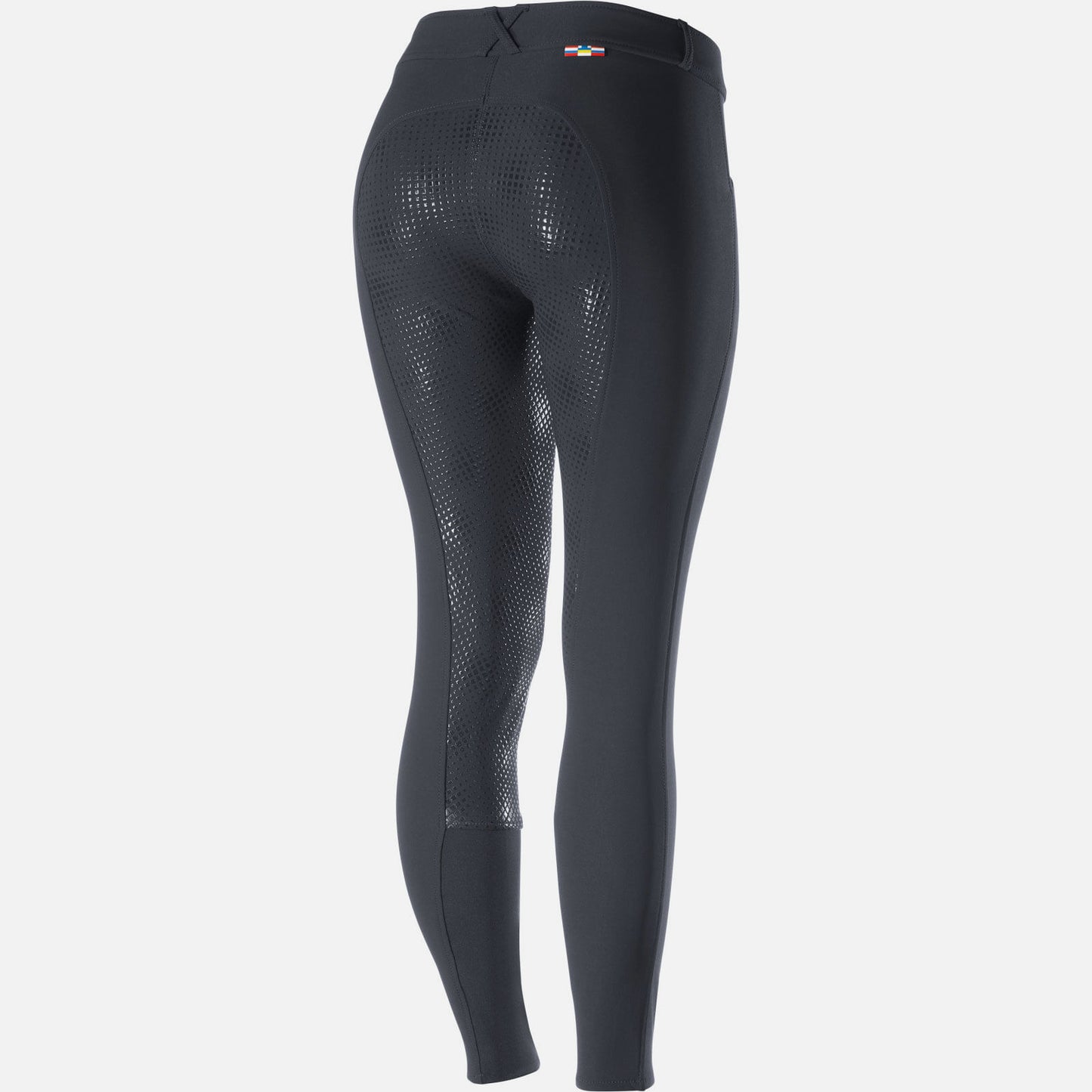 Horze Grand Prix Womens Silicone Full Seat Breeches - Peacoat Dark Blue