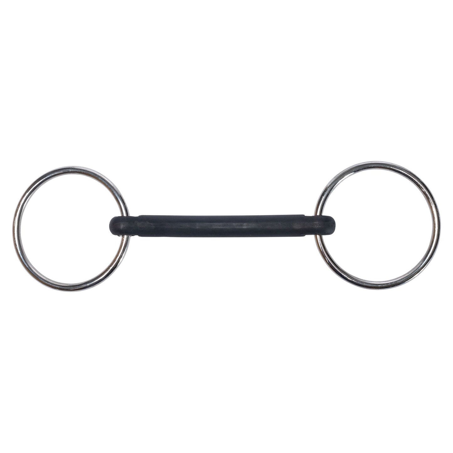 FES® Solid Rubber Mouth Loose Ring Snaffle Bit - 5"
