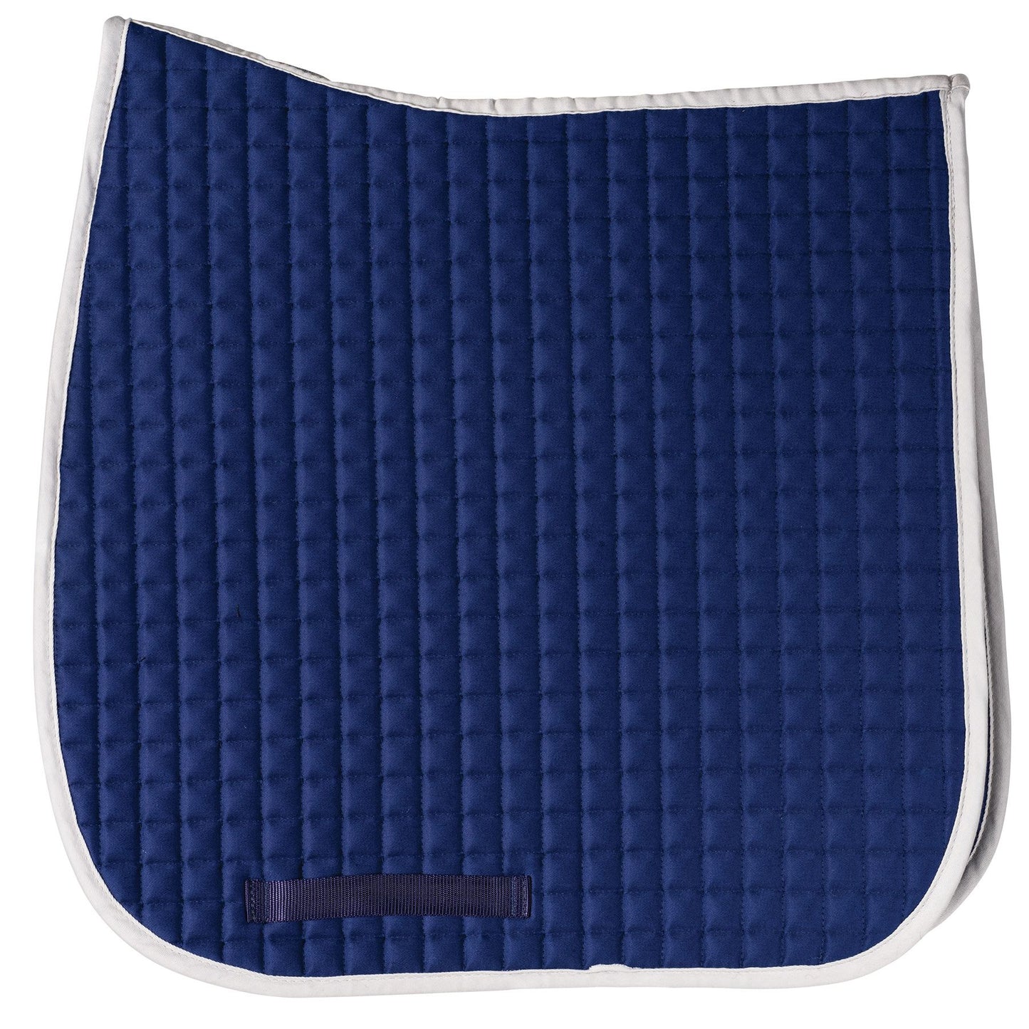 Dura-Tech® Standard Dressage Pad with Color Binding - Navy/Gray