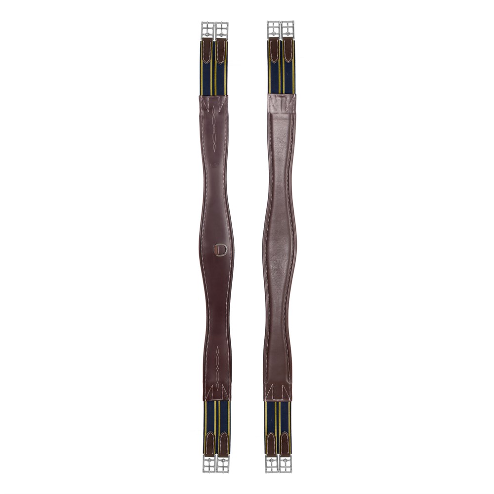 Equinavia Valkyrie Fancy Stitched Hunter Girth - Oakbark Brown