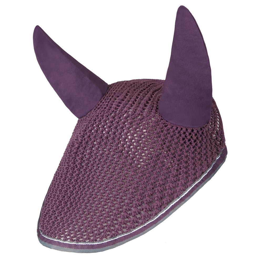 Horze Adepto Ear Net - Blackcurrant Purple