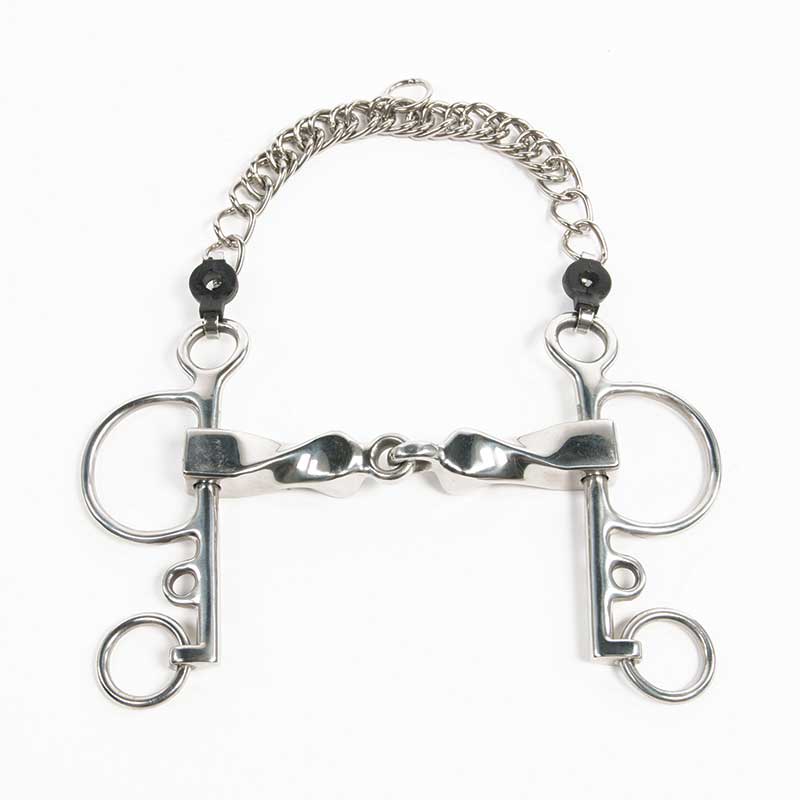 Metalab Jointed Twisted Pelham - 5 1/4"