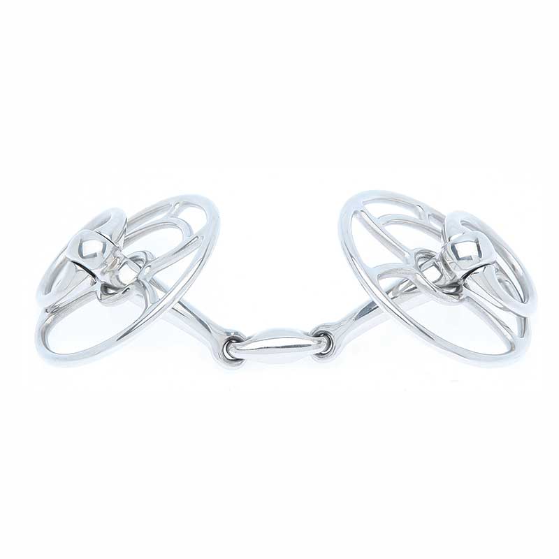 Metalab John Whitaker Double Joint Gag Bit - 5 1/4"