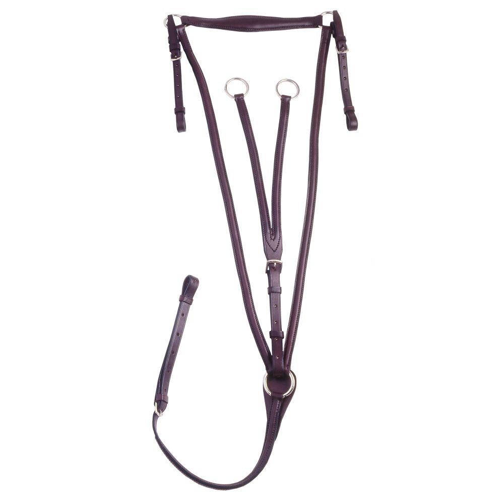 Silver Fox® Raised Running Breastplate Martingale - Cob