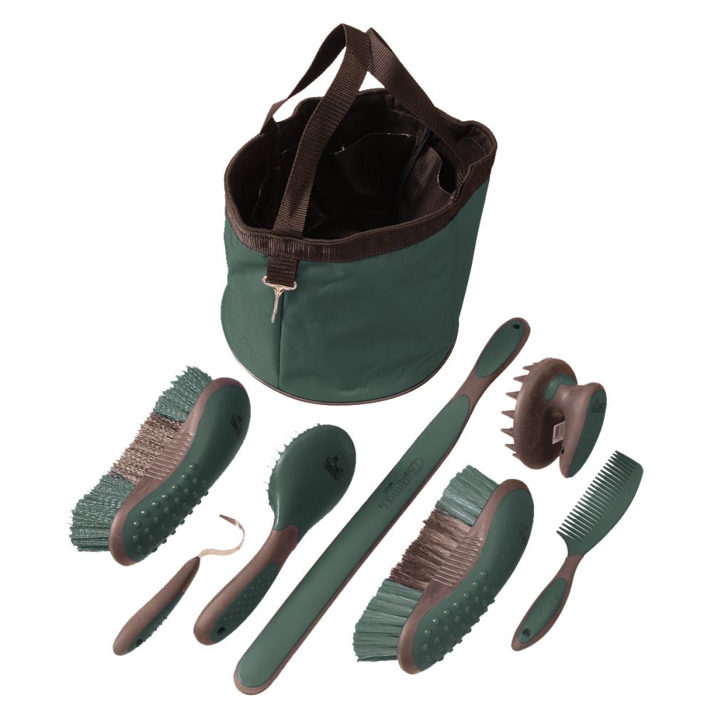 Tough1® 8 PC Great Grip Grooming Package - Green