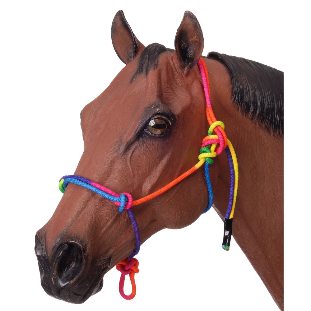 Tough1® Multi-Colored Rope Halter