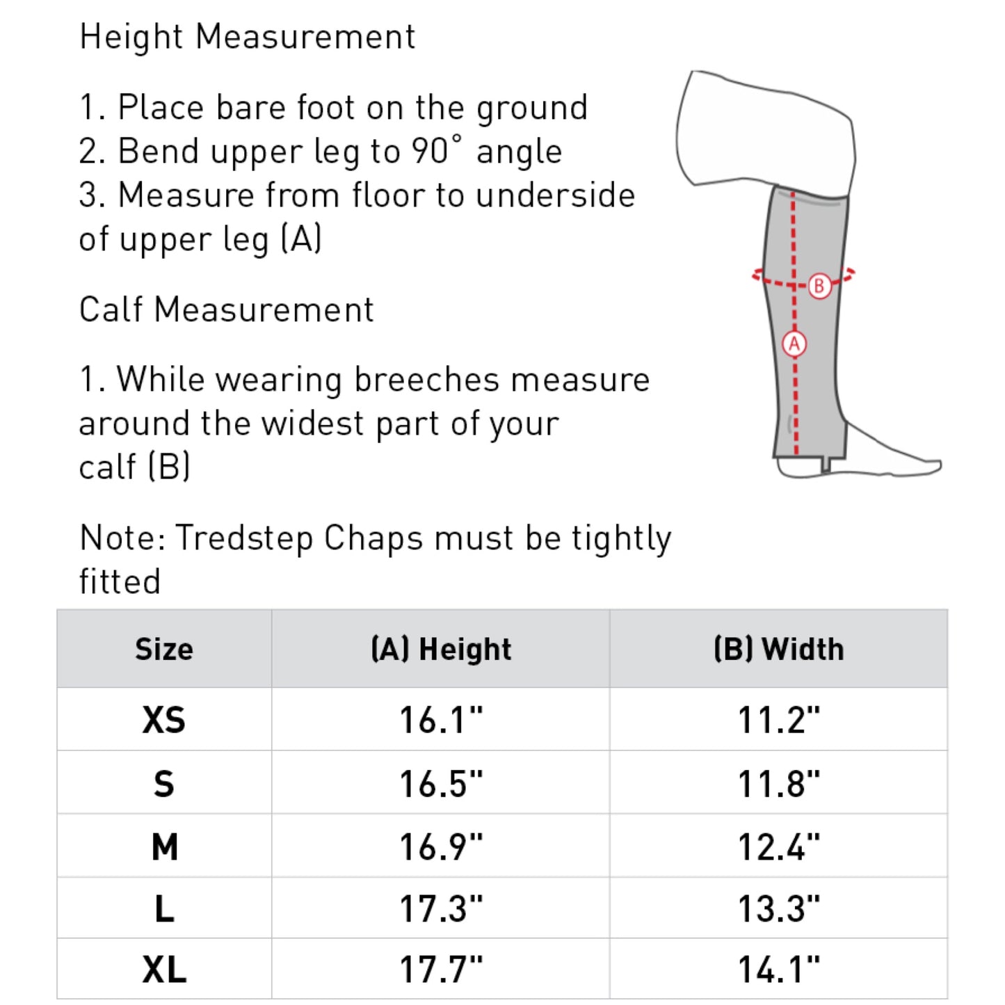 Horze Soft Leather Half Chaps