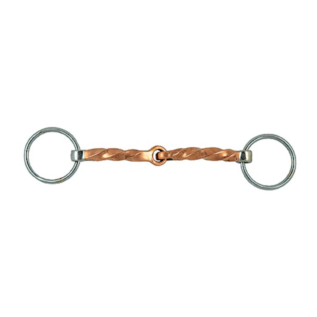 Jacks Copper Slow Twist Bradoon Bit - 5"