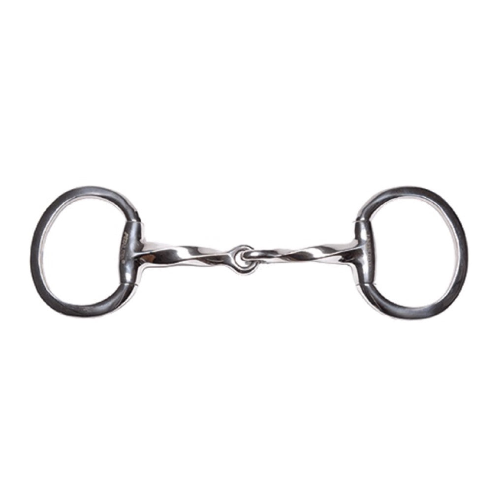 Jacks Twisted Eggbutt Snaffle Bit - 5 1/4"