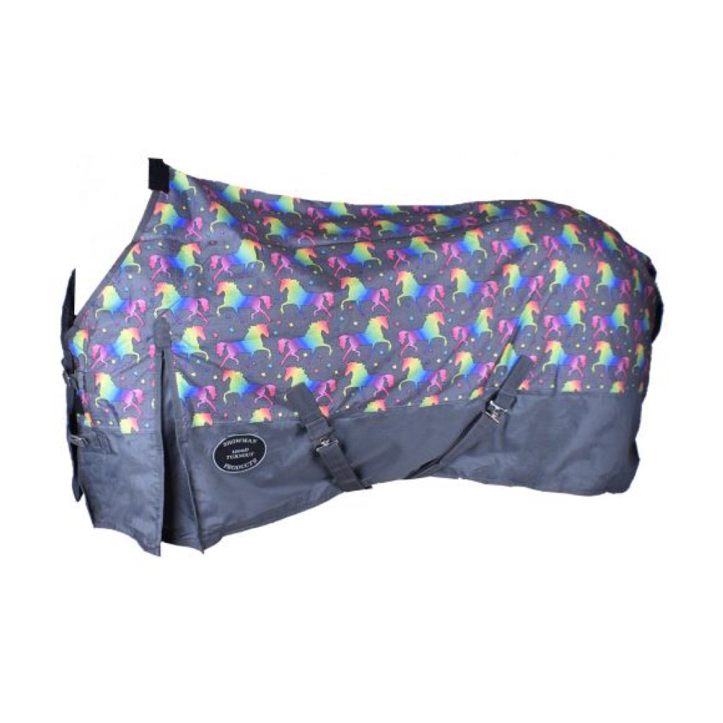 Showman® Unicorn Print 1200D Turnout Sheet