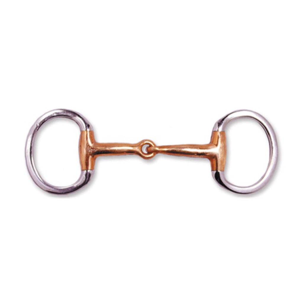 Jacks Copper Eggbutt Snaffle Bit - 5"