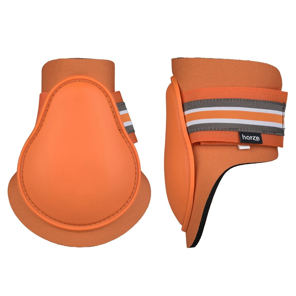 Horze Adepto Fetlock Boots - Coral Gold