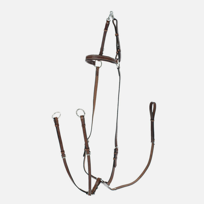 Horze Adjustable Hunting Breastplate - Tan