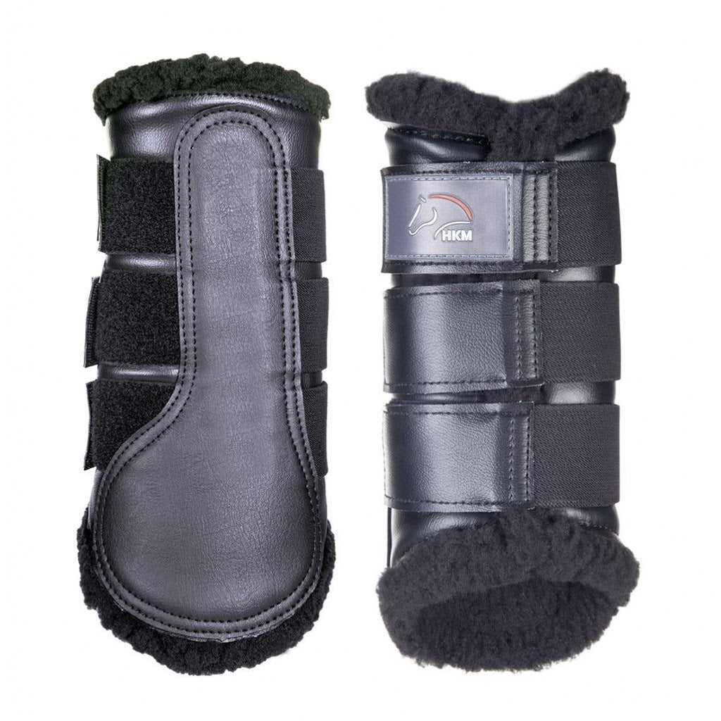 HKM Comfort Sport Boots - Black/Black