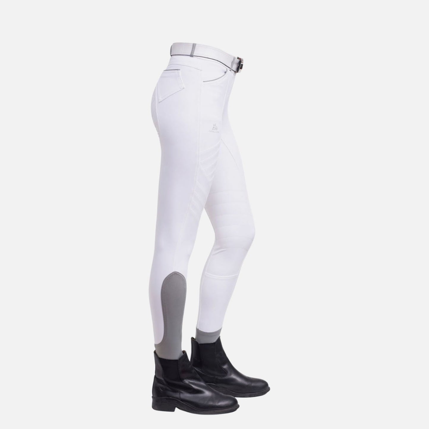 Cavalliera Royal Sport Silicone Full Seat Show Breeches - White