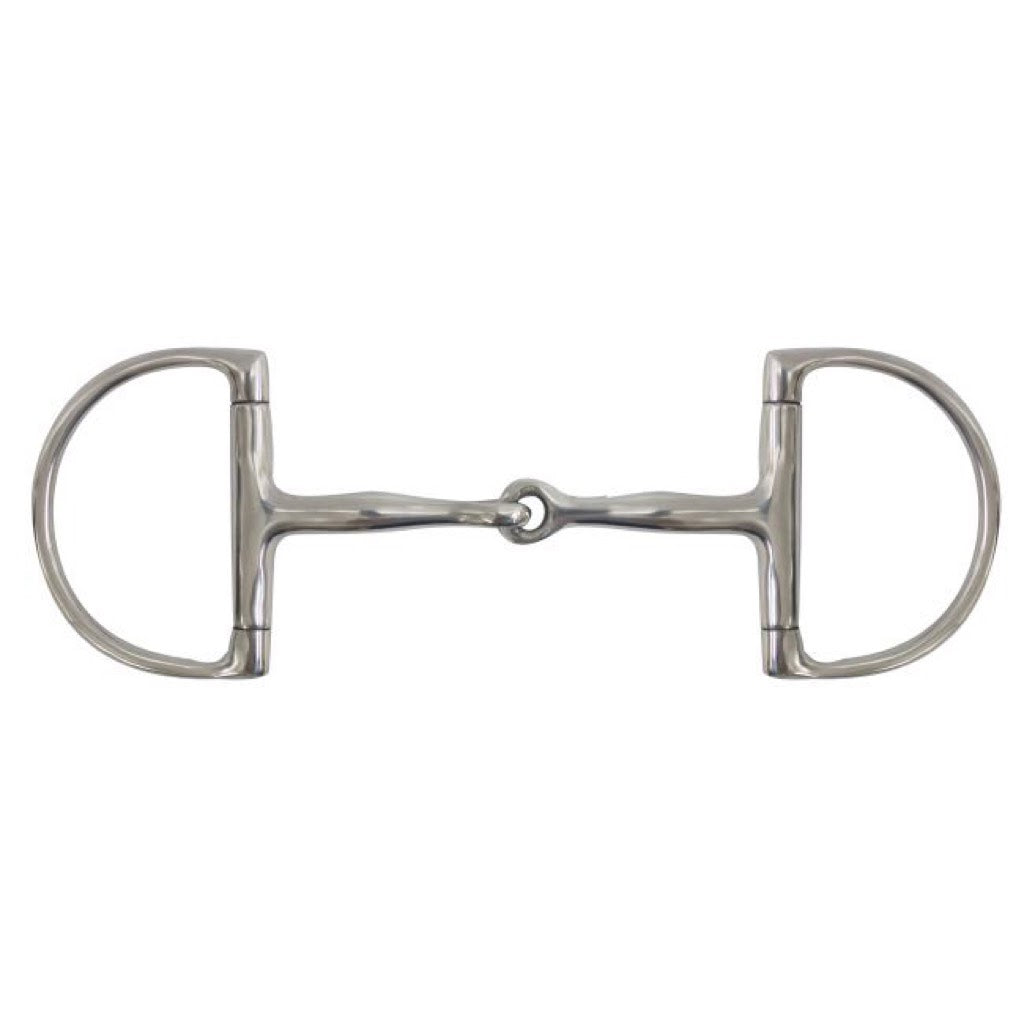 Showman® Stainless Steel D Ring Snaffle Bit - 5"