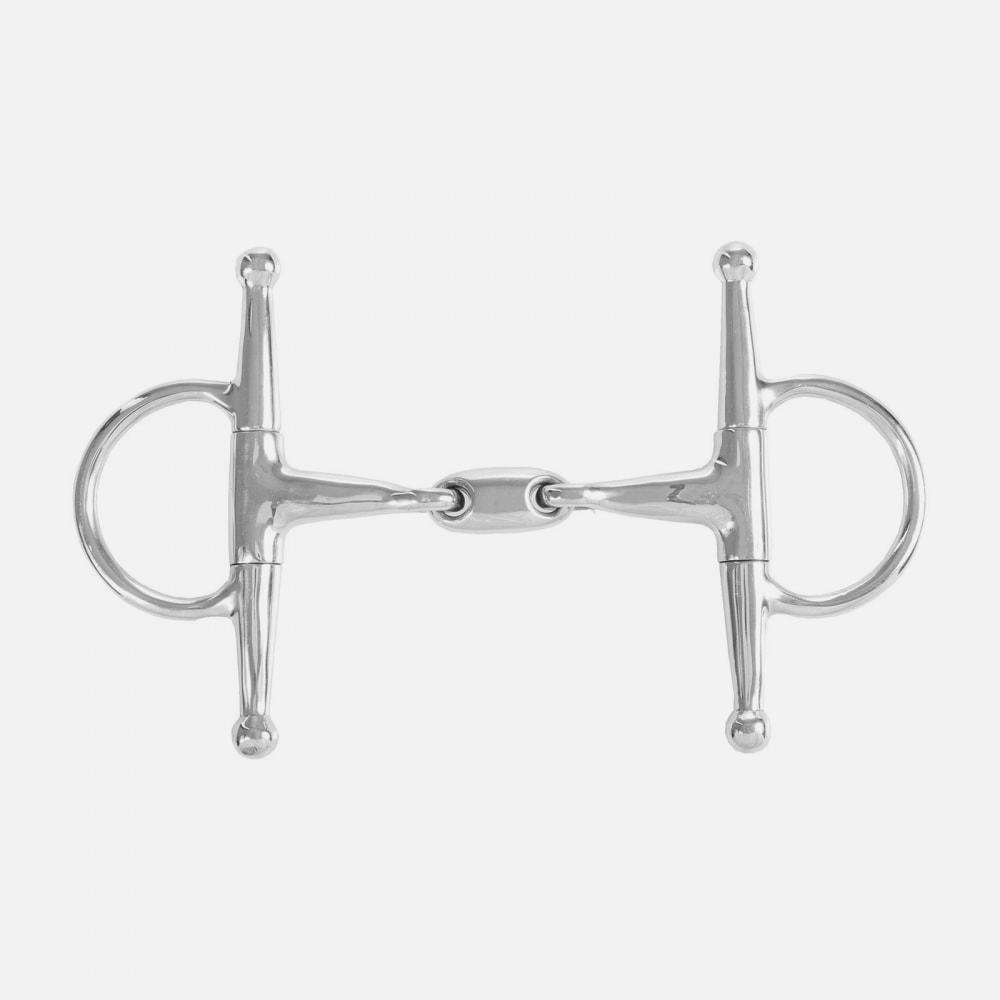 Horze Oval Link Joint Full Cheek Snaffle Bit