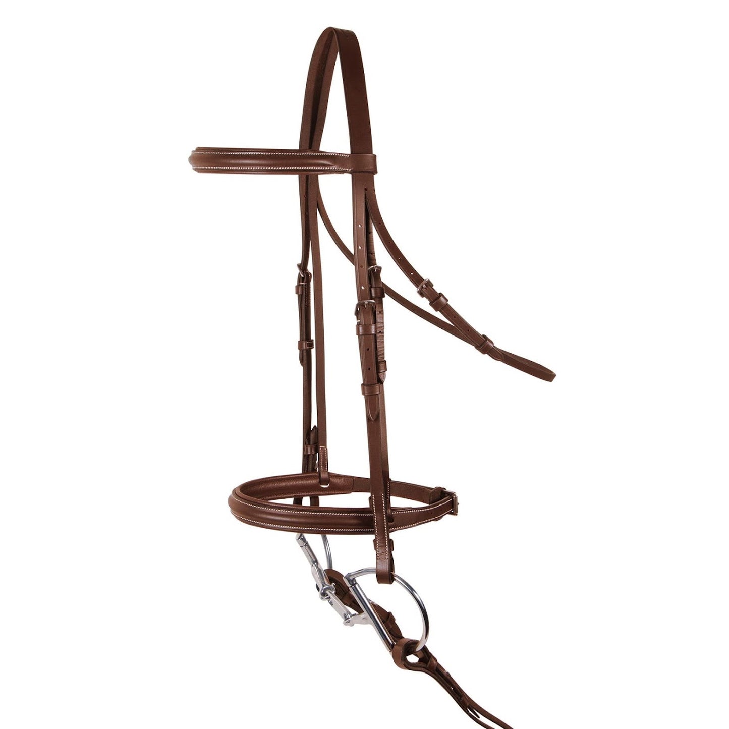 Pinnacle Padded Bridle - Chestnut