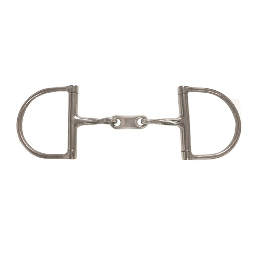 Jacks Dr. Bristol Twisted Double Jointed Dee Ring Bit - 5"
