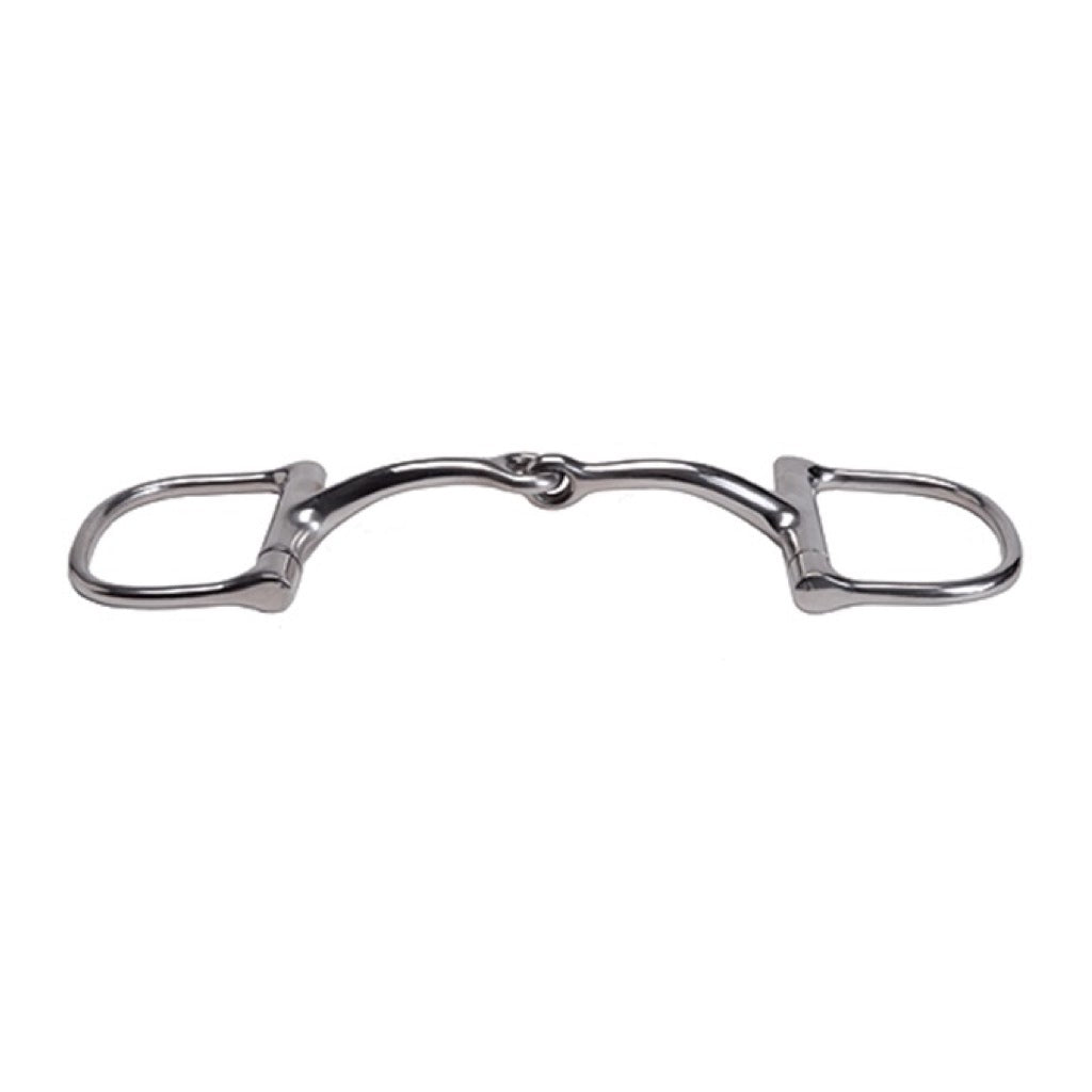 Jacks Curved Mouth Dee Ring Bit - 5"