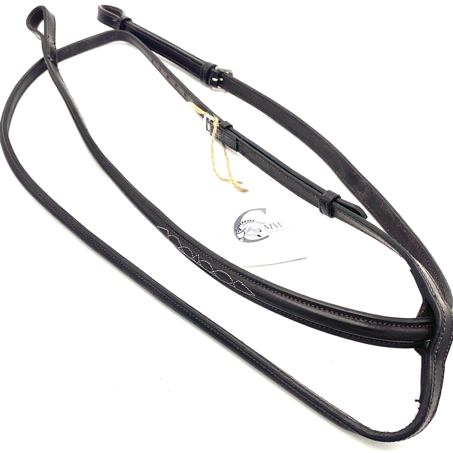 Fancy Stitched Round Raised Standing Martingale