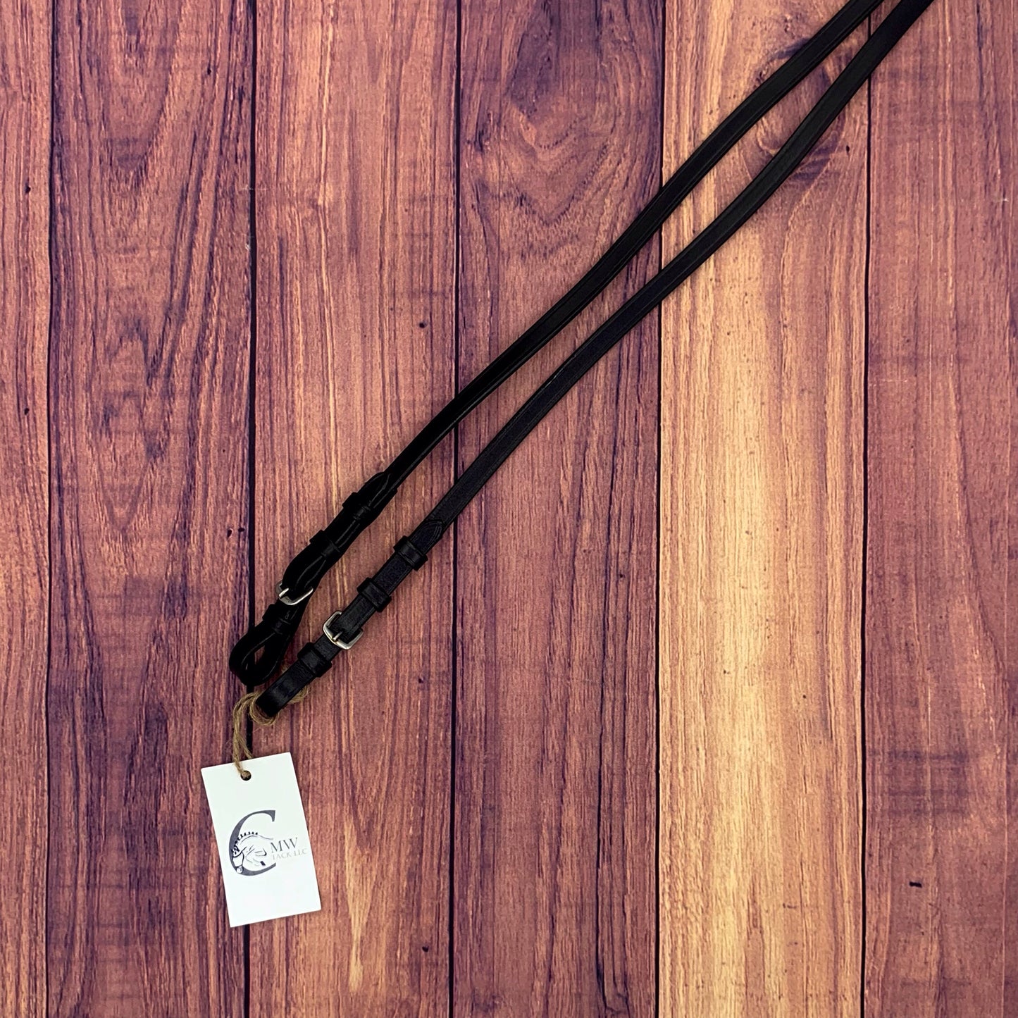 Curb Reins - Black (Full)