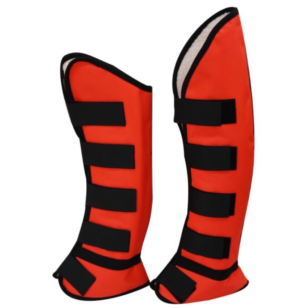 Showman® Shipping Boots - Orange