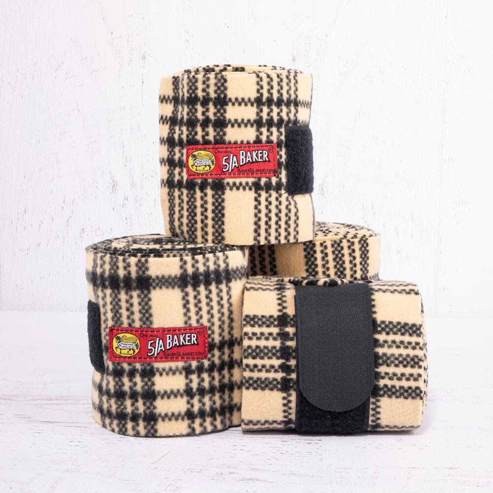 5/A Baker® Bakerfleece Polo Bandages - Black