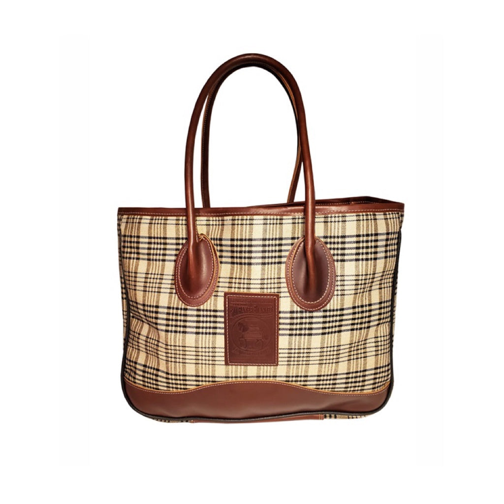 5/A Baker® Taylor Tote - Brown Leather