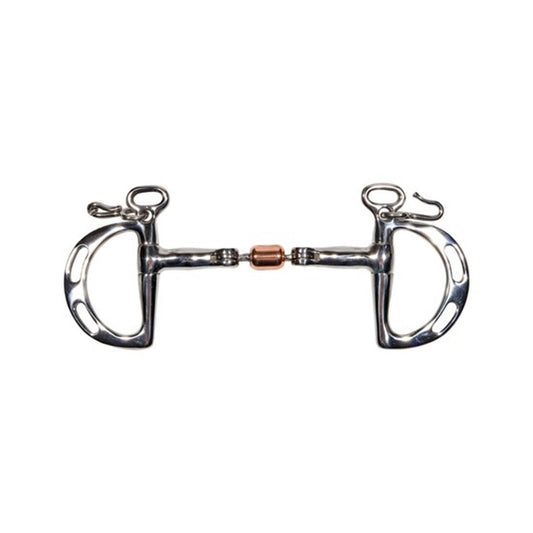 FES® Uxeter Double Hinged Kimberwick with Copper Roller - 5"