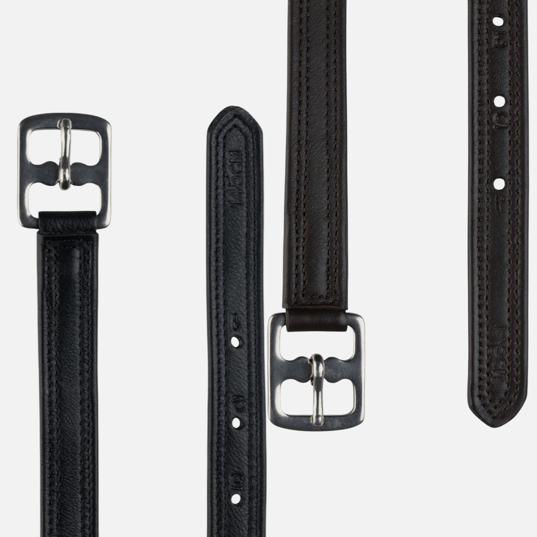 Horze Soft Stirrup Leathers with Nylon Inside