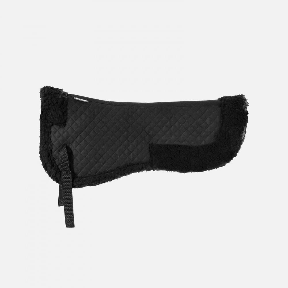 Horze Fur Half Pad - Black