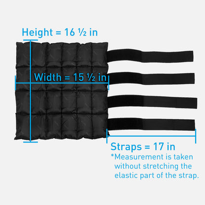Horze Pro Cooling Therapy Ice Wrap Pair - Jet Black