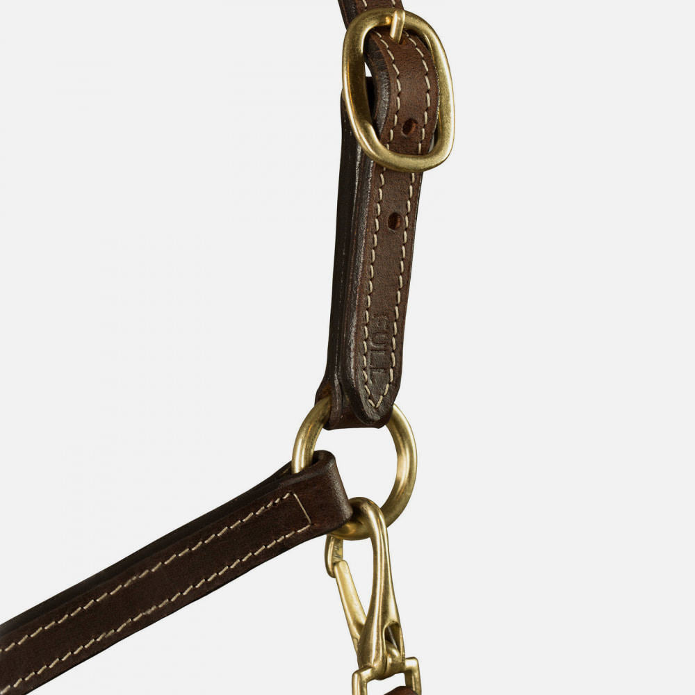 Horze Fremont Leather Halter - Brown