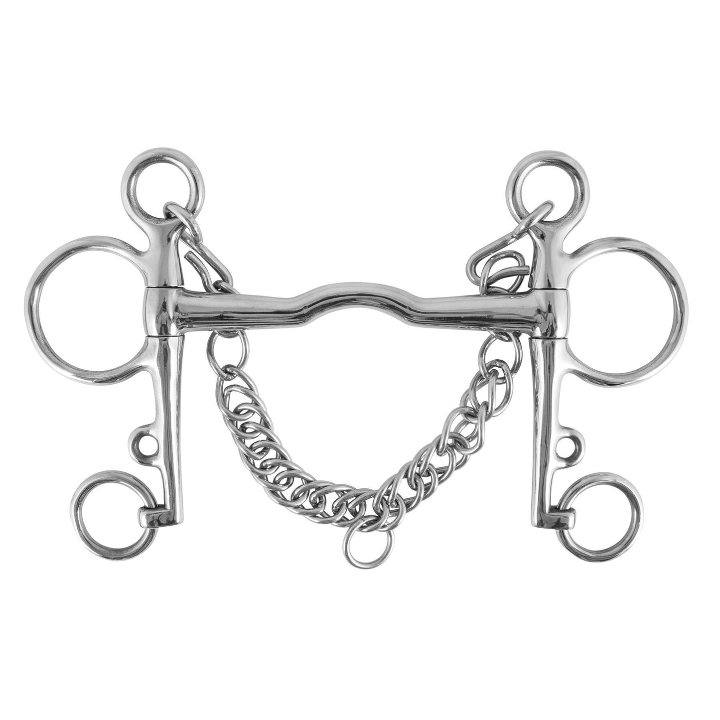 FES® Low Port Pelham Bit - 5"