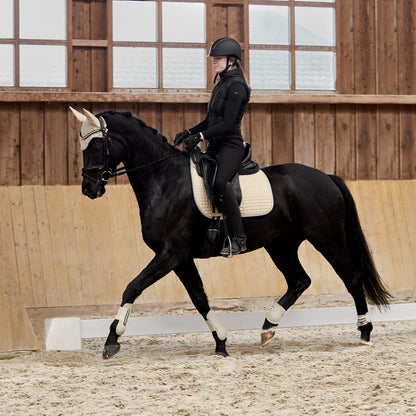 Horze Adepto Ear Net - Safari Brown