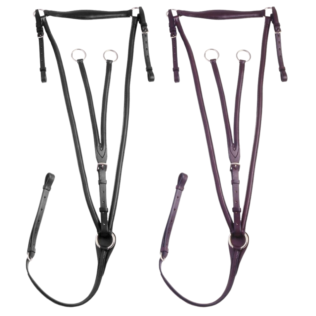 Silver Fox® Raised Running Breastplate Martingale - Cob