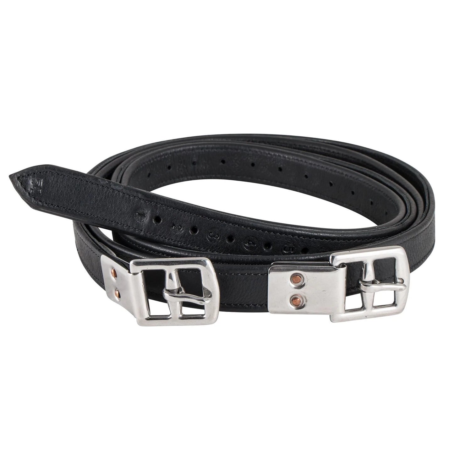 Joseph Sterling® Super Soft Riveted Leathers - Black (54")