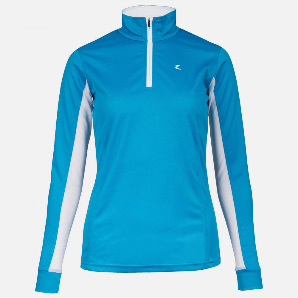 Horze Trista Long Sleeve Sun Shirt - Paradise Blue