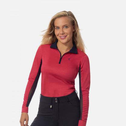 Horze Trista Long Sleeve Sun Shirt - Pink