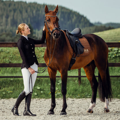 B Vertigo Gabrielle Womens Mesh Show Jacket - Black