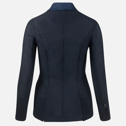 B Vertigo Gabrielle Womens Mesh Show Jacket - Navy Dark Blue