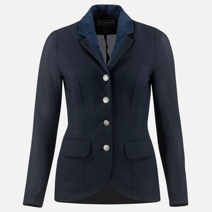 B Vertigo Gabrielle Womens Mesh Show Jacket - Navy Dark Blue