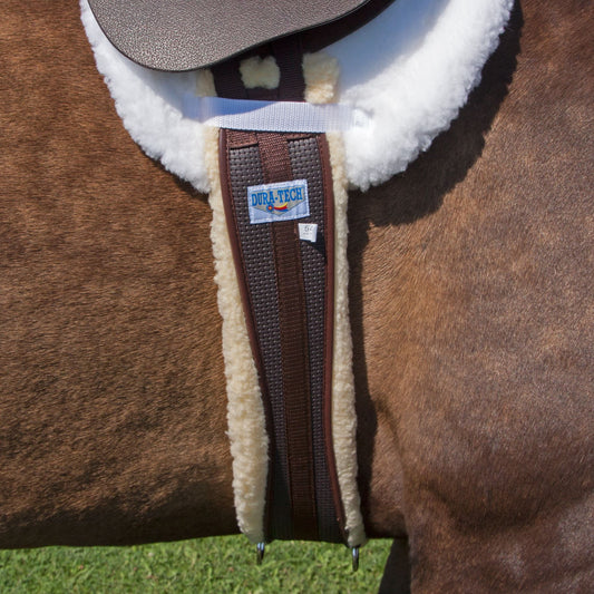 Dura-Tech® Shaped Fleece Lined English Girth