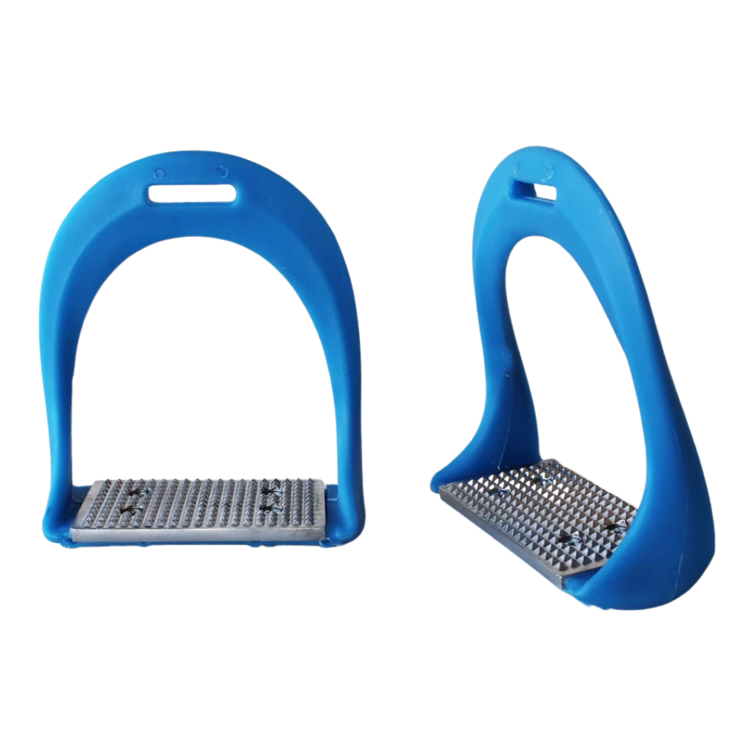 Professional Equine Evol Stirrups - Sky Blue