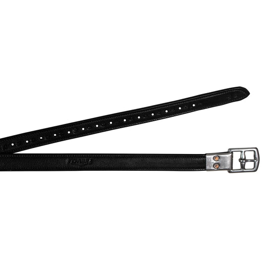 Pinnacle Soft Leathers with Rivet Buckles - Black (60")